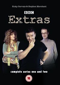 Extras Series 1 and 2 DVD